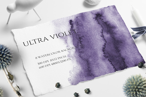 Ultra Violet Ombre Textures