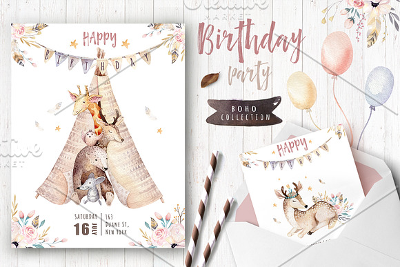 Birthday party II in Illustrations - product preview 4