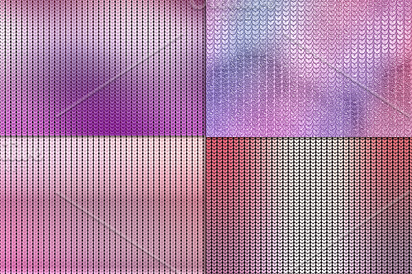 Sequins fabric texture pink purple in Textures - product preview 4