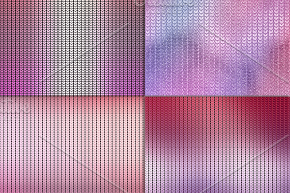 Sequins fabric texture pink purple in Textures - product preview 7