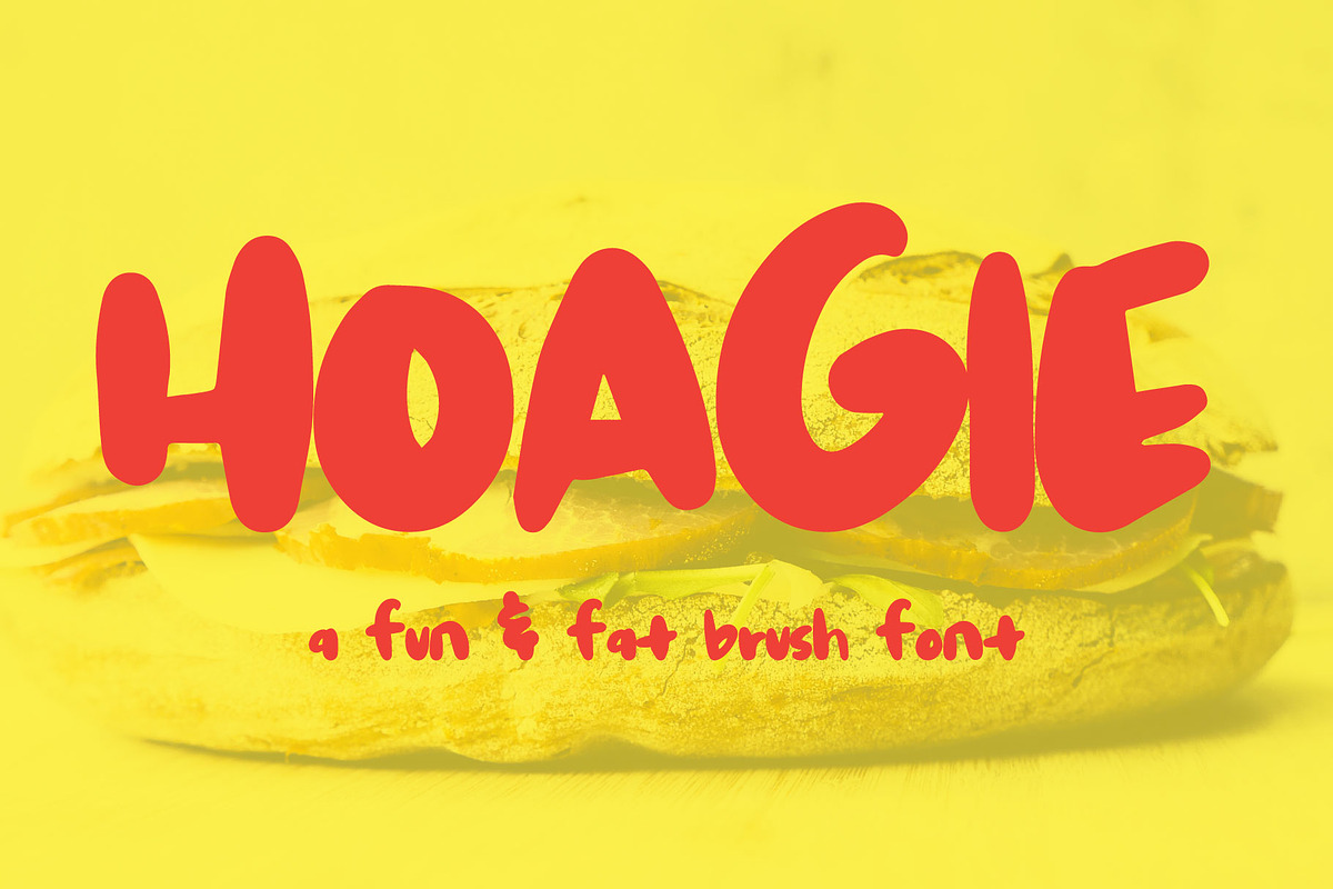 Hoagie Brush Font in Sans-Serif Fonts - product preview 8