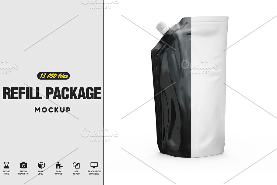  Refill Package Mockup