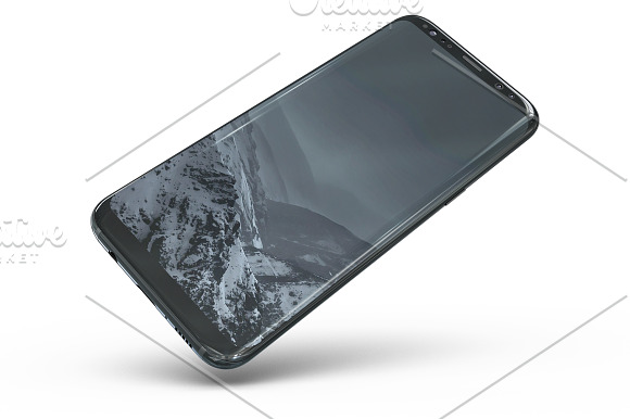 Samsung Galaxy s8 App Skin Mock-up in Mobile & Web Mockups - product preview 15