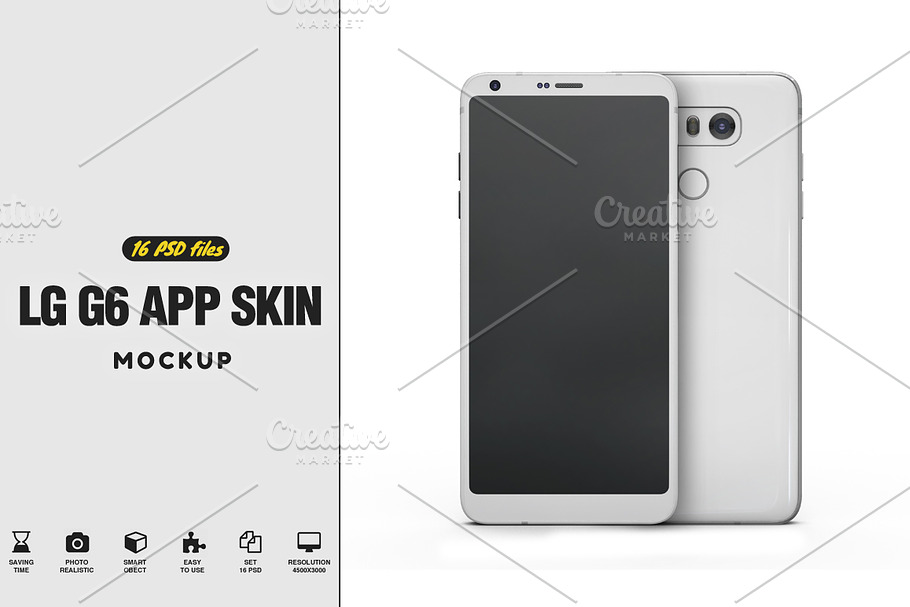 LG G6 App Skin Mock-up