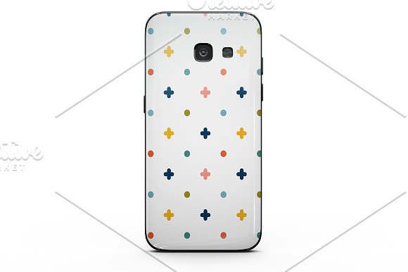 Samsung Galaxy A3 2017 App Skin Mock in Mobile & Web Mockups - product preview 2