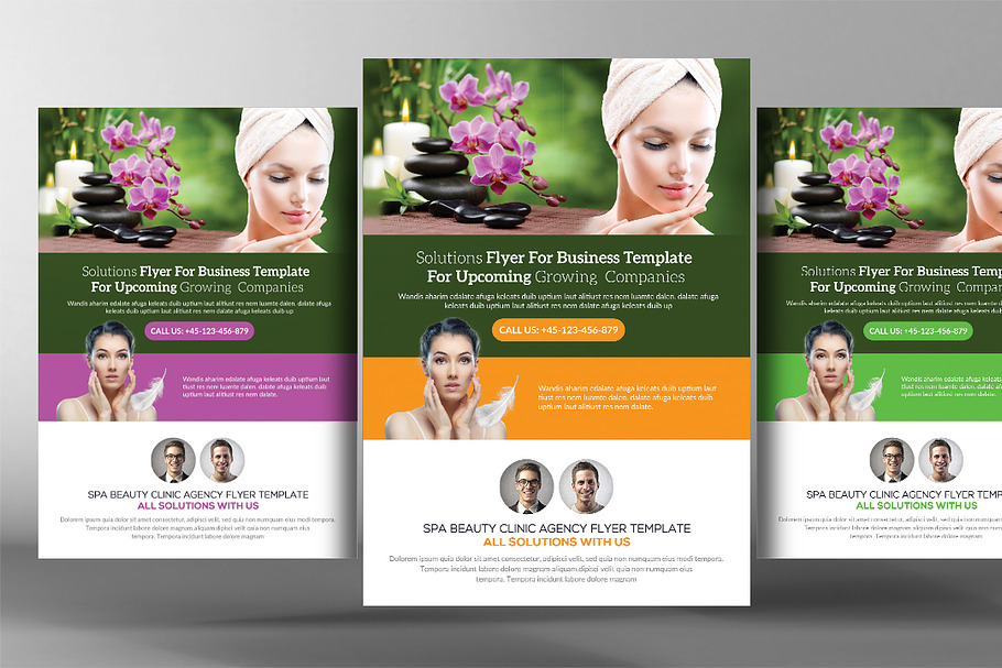 Natural Spa Corporate Flyer