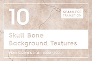 10 Skull Bone Background Textures