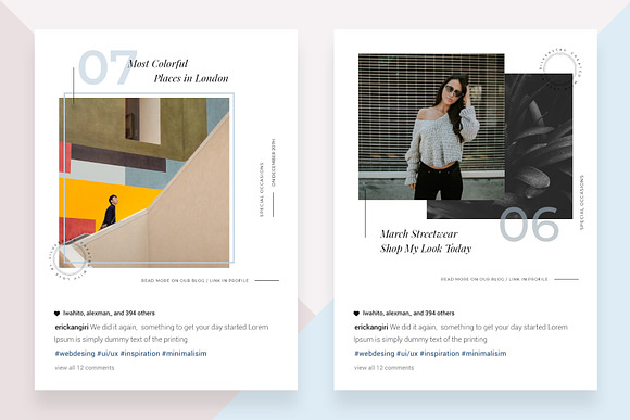 ANIMATED Modern Instagram Posts in Instagram Templates - product preview 6