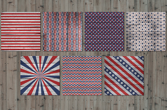 Rustic July 4th backgrounds in Textures - product preview 3