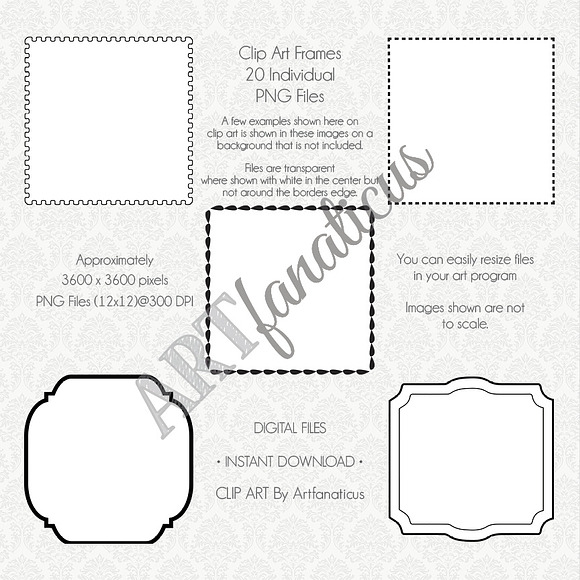 BLACK & WHITE SQUARE LABELS in Illustrations - product preview 2