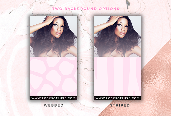 Hair Business Flyer & IG Templates in Flyer Templates - product preview 4