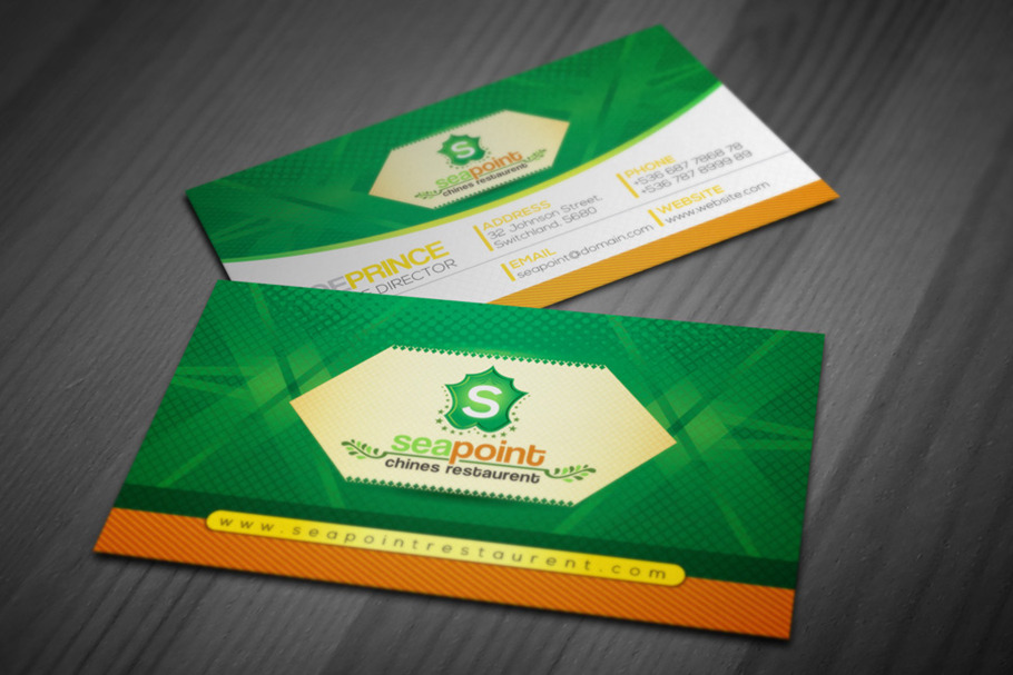 Business Card for Hotel and Resort