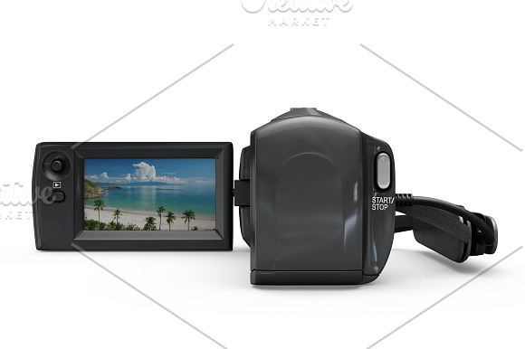 Full HD Sony HDR CX240 MockUp in Product Mockups - product preview 7