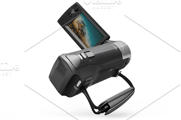 Full HD Sony HDR CX240 MockUp in Product Mockups - product preview 9