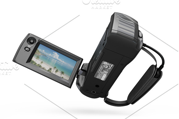 Full HD Sony HDR CX240 MockUp in Product Mockups - product preview 14