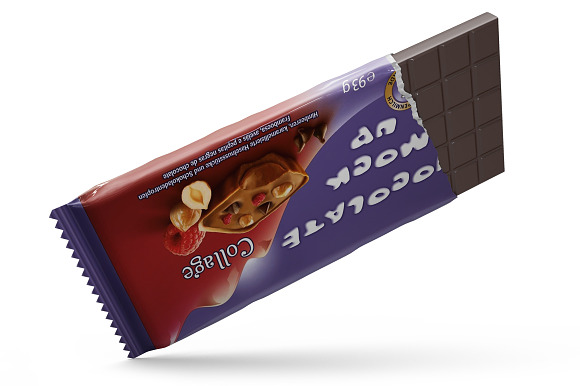 Open Chocolate Vol.1 Mockup in Product Mockups - product preview 4