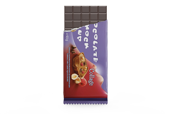 Open Chocolate Vol.1 Mockup in Product Mockups - product preview 5
