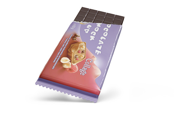 Open Chocolate Vol.1 Mockup in Product Mockups - product preview 6
