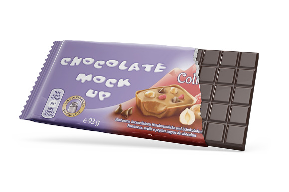 Open Chocolate Vol.1 Mockup in Product Mockups - product preview 12