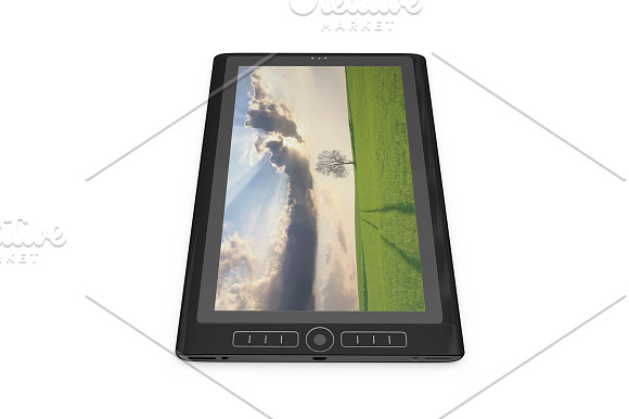 Wacom Tablet Mockup in Mobile & Web Mockups - product preview 1