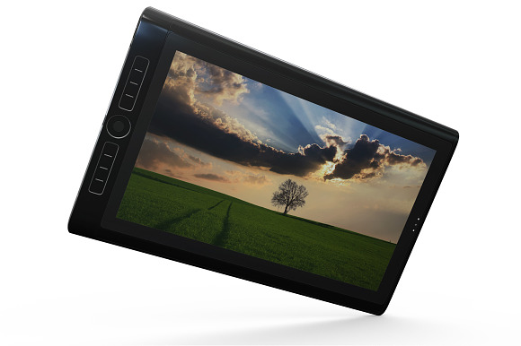 Wacom Tablet Mockup in Mobile & Web Mockups - product preview 5