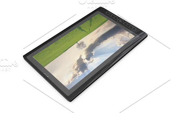 Wacom Tablet Mockup in Mobile & Web Mockups - product preview 6