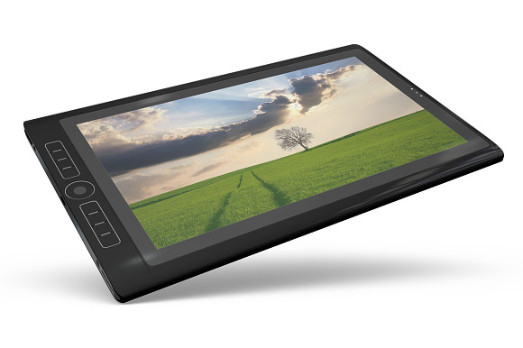 Wacom Tablet Mockup in Mobile & Web Mockups - product preview 14