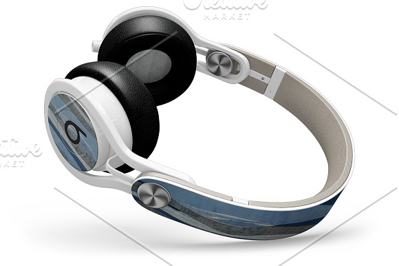Headphones Monster Beats Mockup in Mobile & Web Mockups - product preview 10