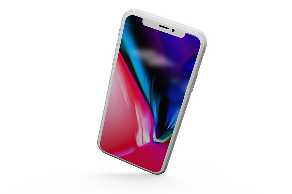 Apple iPhone X vol.2 in Mobile & Web Mockups - product preview 13