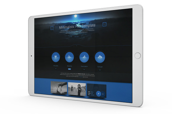iPad Pro 10.5 Mockup in Mobile & Web Mockups - product preview 9
