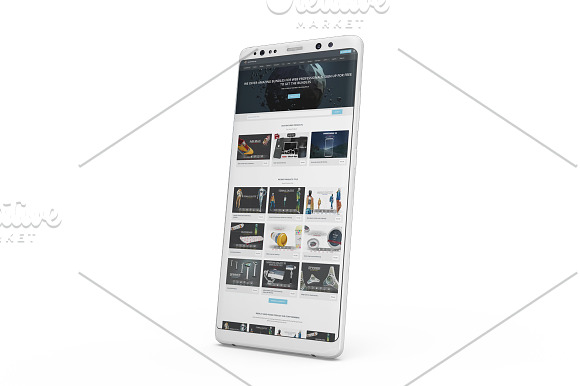 Samsung Galaxy Note 8 Vol.2 Mockup in Mobile & Web Mockups - product preview 1