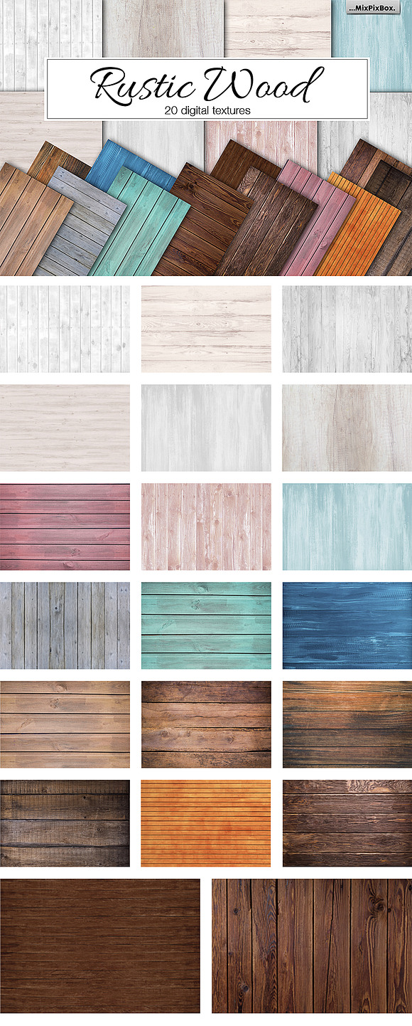 Rustic Wood in Textures - product preview 6
