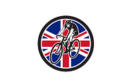 British Cyclist Cycling Union Jack F