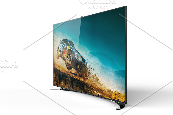 Smart TV 46" Mockup in Mockup Templates - product preview 2
