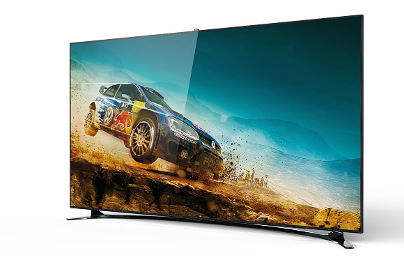 Smart TV 46" Mockup in Mockup Templates - product preview 3