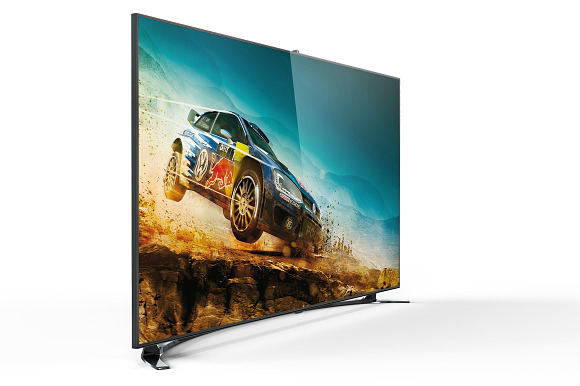 Smart TV 46" Mockup in Mockup Templates - product preview 9