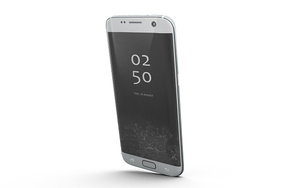 Samsung Galaxy s7 Edge Mockup in Mobile & Web Mockups - product preview 1
