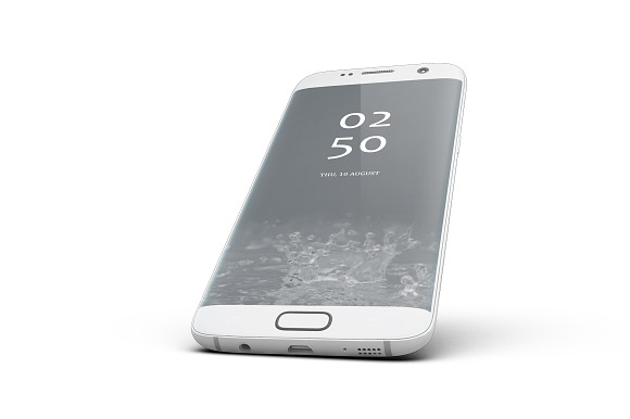 Samsung Galaxy s7 Edge Mockup in Mobile & Web Mockups - product preview 7