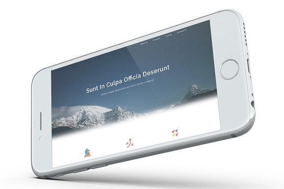 iPhone 6S Mockup in Mobile & Web Mockups - product preview 2