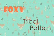 Foxy tribal pattern