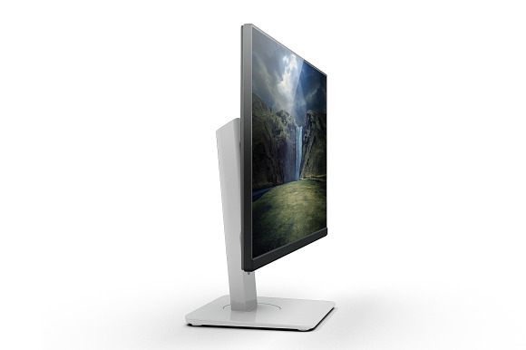  Monitor U2414h Mockup in Product Mockups - product preview 1