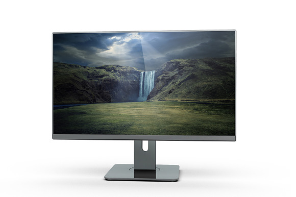  Monitor U2414h Mockup in Product Mockups - product preview 6