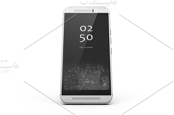 HTC One M9 Mockup in Mobile & Web Mockups - product preview 1
