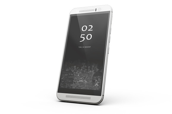 HTC One M9 Mockup in Mobile & Web Mockups - product preview 3