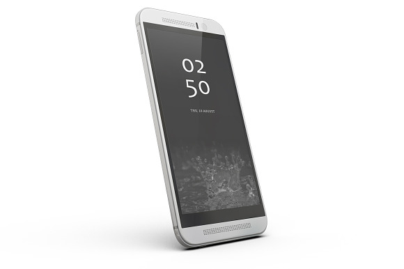 HTC One M9 Mockup in Mobile & Web Mockups - product preview 4