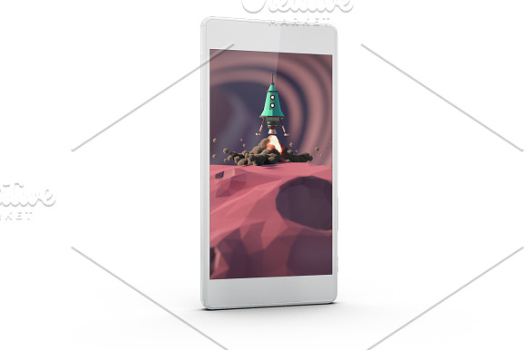Sony Xperia Z5 MockUp in Mobile & Web Mockups - product preview 1