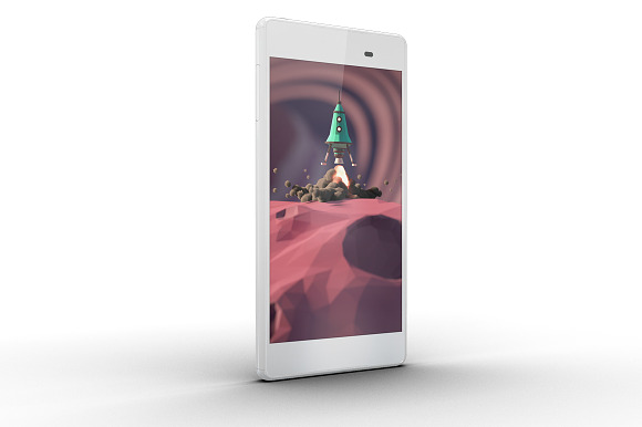 Sony Xperia Z5 MockUp in Mobile & Web Mockups - product preview 7