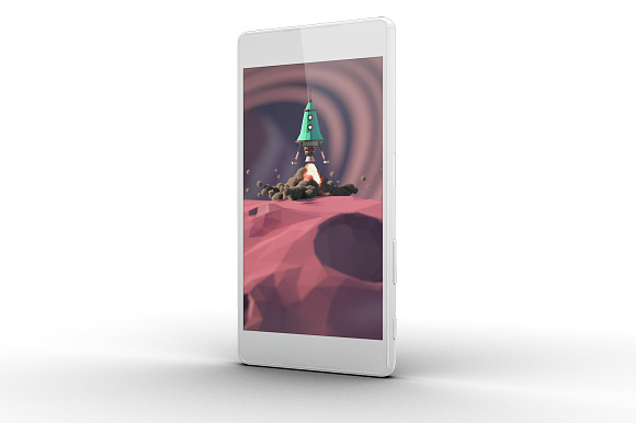 Sony Xperia Z5 MockUp in Mobile & Web Mockups - product preview 8