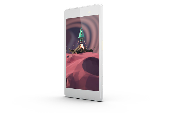 Sony Xperia Z5 MockUp in Mobile & Web Mockups - product preview 10
