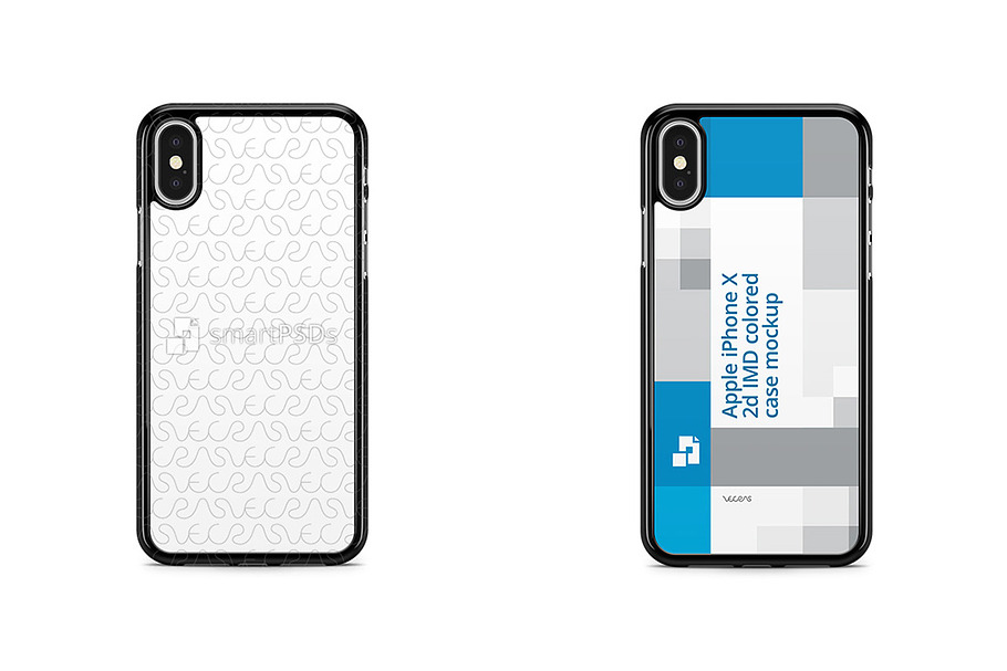 iPhone X 2d PC Case Mockup PSD in Product Mockups - product preview 8